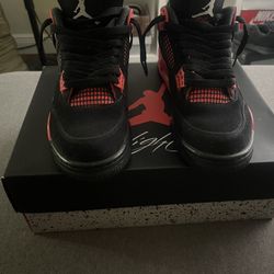 Jordan 4 Red Thunder