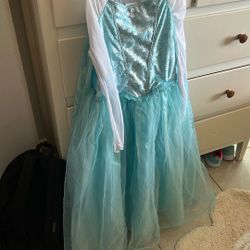 Frozen Dress Size 7-8