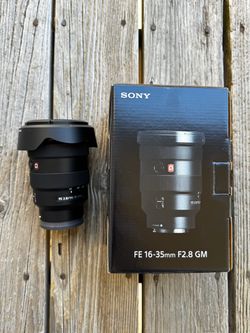 Sony FE 16-35mm F2.8 GM Lens