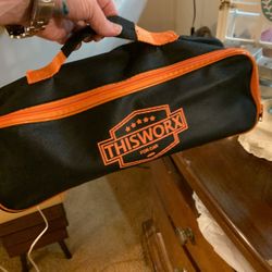 ThisWorx Handheld Car Vacuum Cleaner -black 3 tool adapters car charger plug in Heppa filter  Carrying case