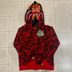 Red Bape Hoodie, Men’s Large