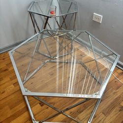 3 Glass Tables