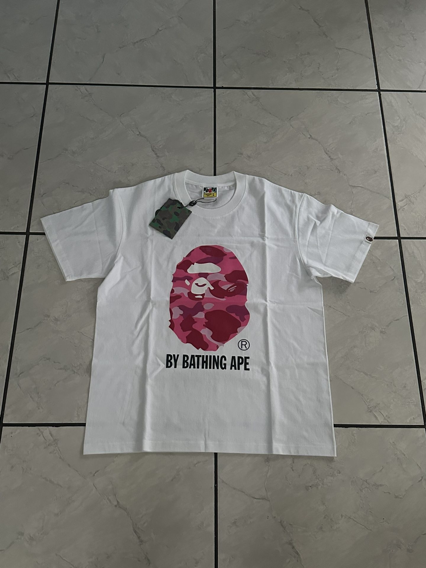 Pink Camo Bape Tee