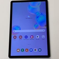 Like New Samsung Galaxy Tab S6 T867U 10.5" 128GB Gray Wi-Fi + Cellular Unlocked T-Mobile Tablet EDL