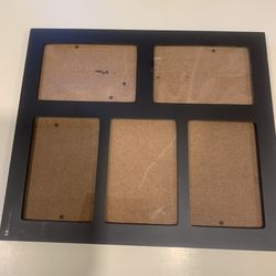 Picture frame Multi Photo 13 1/4 x 11 1/2 can hang on wall or stand on it own