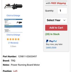 2015-2020 Escalade Passenger Side Motor Replacement 