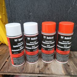 Bobcat colors In A  Spray Can New 