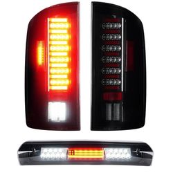 Tresound Tail Light + 3rd Brake Cargo Lamp for Dodge Ram 1(contact info removed)-2006