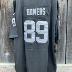 NEW Raiders Brock Bowers Jersey