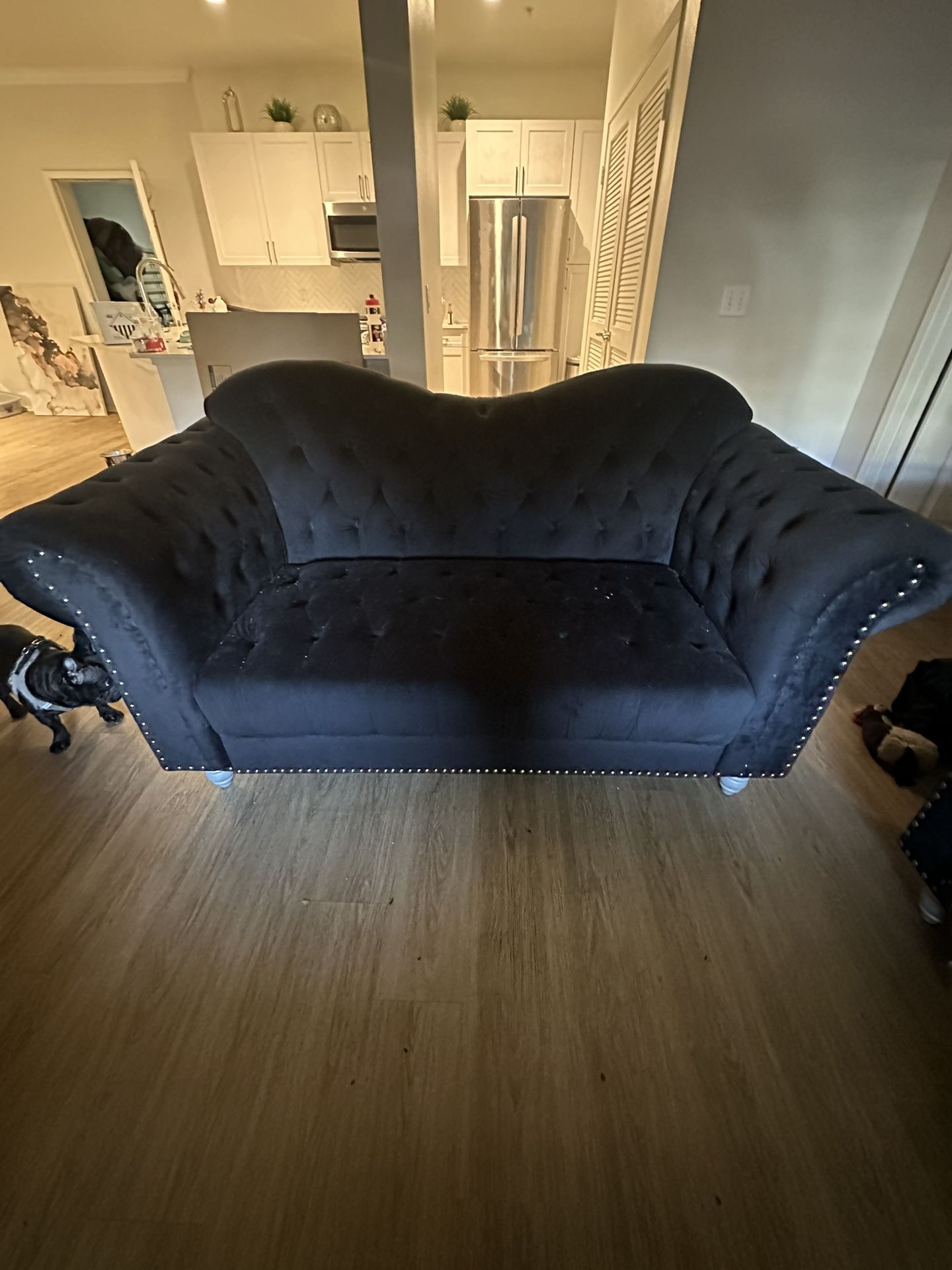 Black Couches