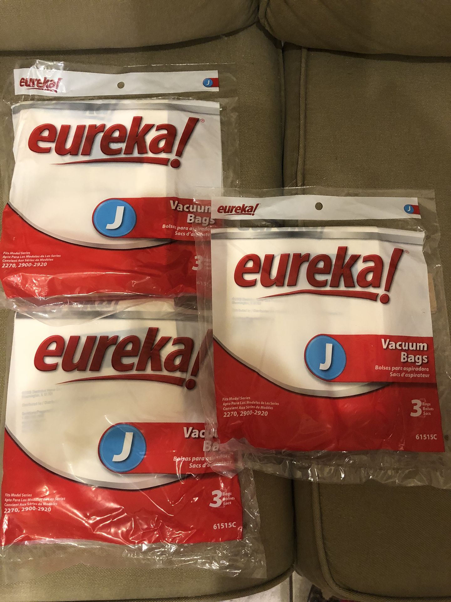 Eureka Vacume Bags J