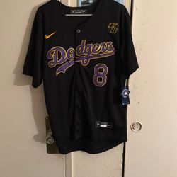 Los Angeles Dodgers Kobe Bryant Baseball Jersey 