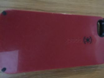 iPhone 5 case ( speek) dark red