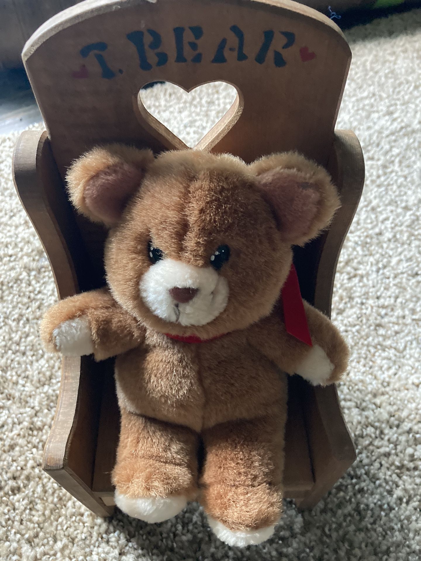 Mickeys Teddy And chair 1998