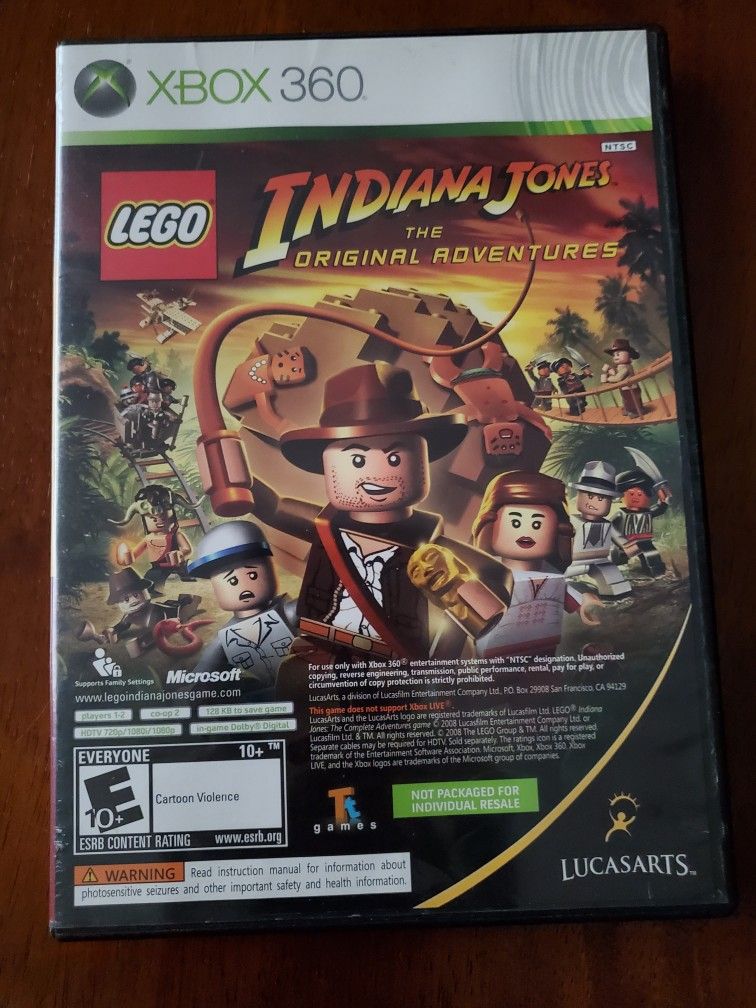 XBox 360 Indiana Jones & Kung-Fu Panda