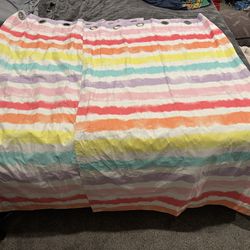 Rainbow Curtains 39.5”x 64”