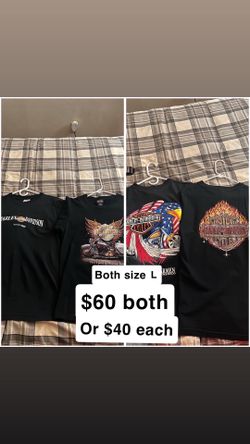 Harley Davidson shirts size L