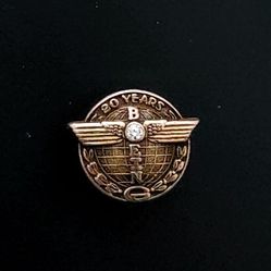 Boeing 20 Year Pin