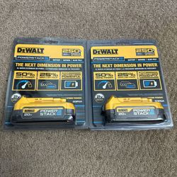 Dewalt Battery 20v  New Same Both For 130