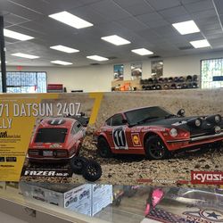Kyosho Datsun 1971 240Z Rally RC Car.