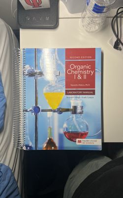 Organic Chemistry 1 and 2 Lab Manual