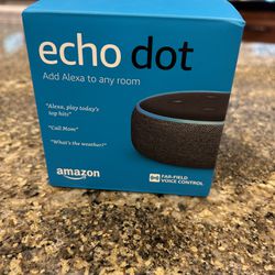 Amazon Echo Dot (Brand New Sealed!)