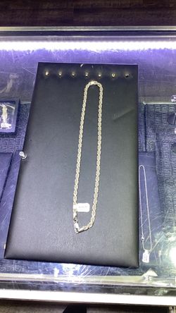 Silver rope
