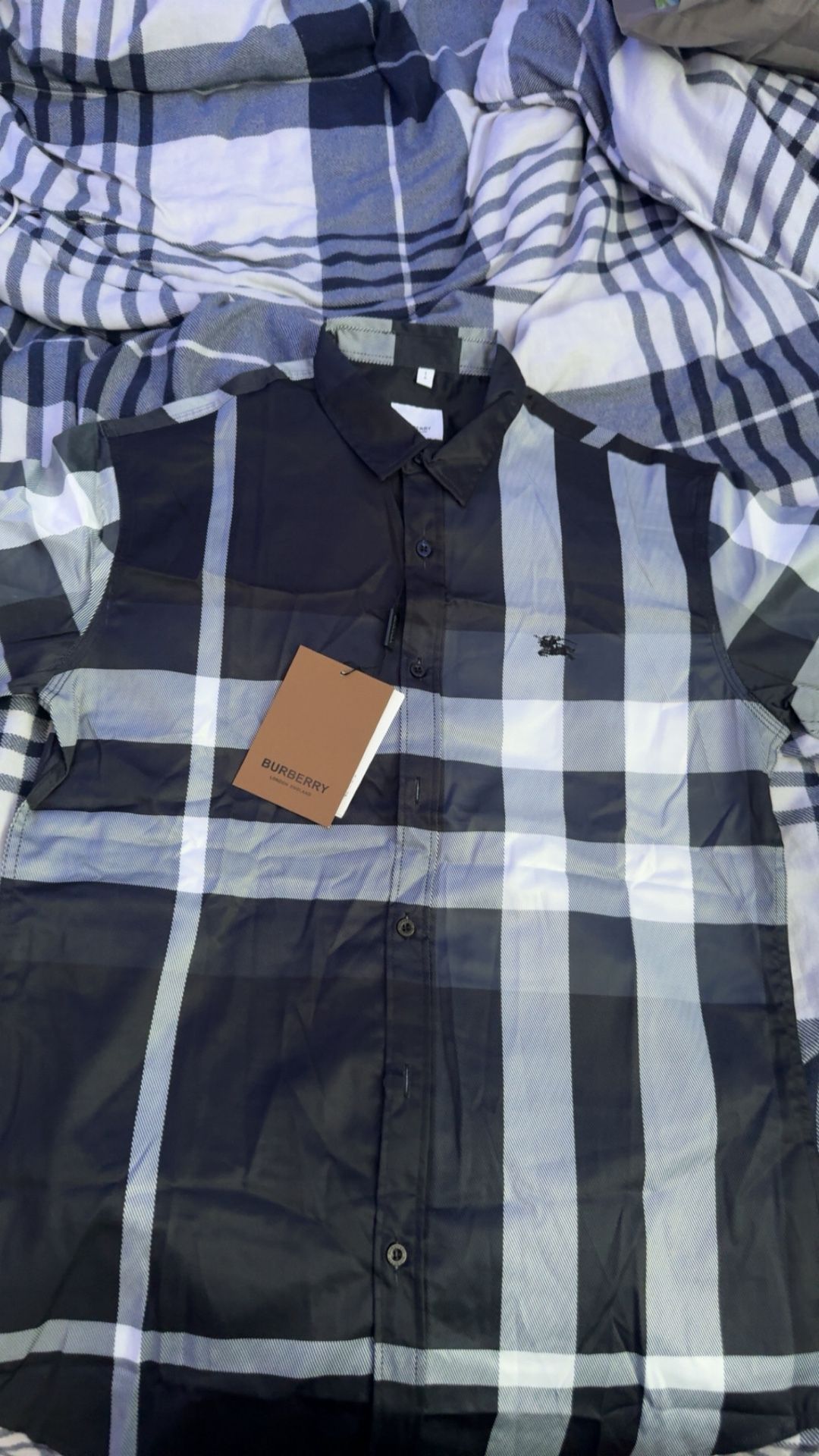 Black Burberry Shirt