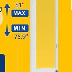 Large Pet Door for Sliding Glass Door, Adjustable 75 7/8" to 81" Slider Height 