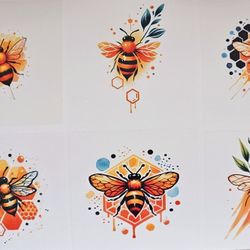 Bee Decals