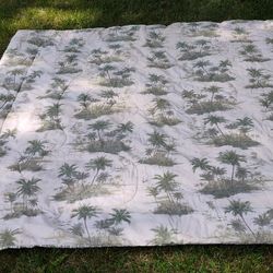 Palm Tree Reversible Comforter, Nice