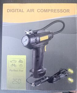 Digital Air Compressor Portable Tire Inflator