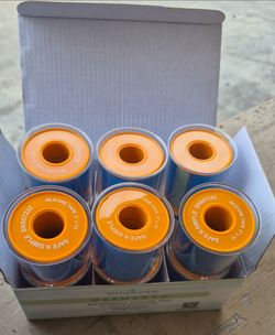 Safe n' Simple Simpurity Silicone Tape Medical Grade Waterproof, 2" x 15' Roll (12 Pack) - Silicone Tape for Sensitive Skin