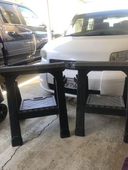 2 Heavy Duty Plastic Mules