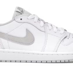 Nike Air Jordan 1 Low Neutral Grey Size 8.5W / 7 Men Brand New