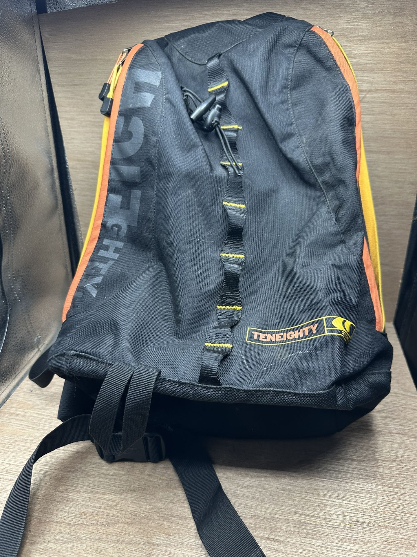Salomon Teneighty Backpack Climbing Skiing Hiking Daypack Waist Harness Black