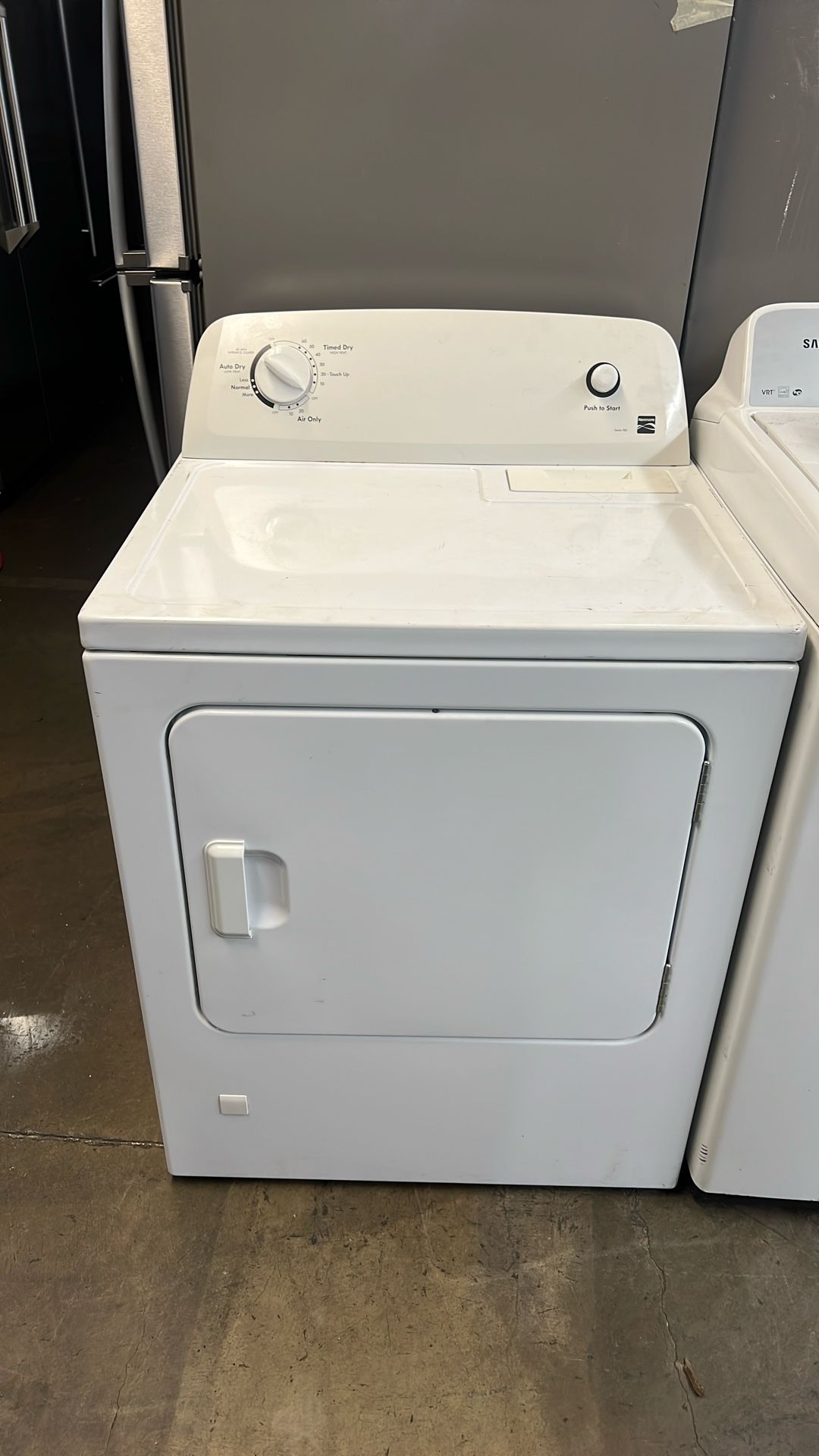 KENMORE GAS DRYER IN WHITE