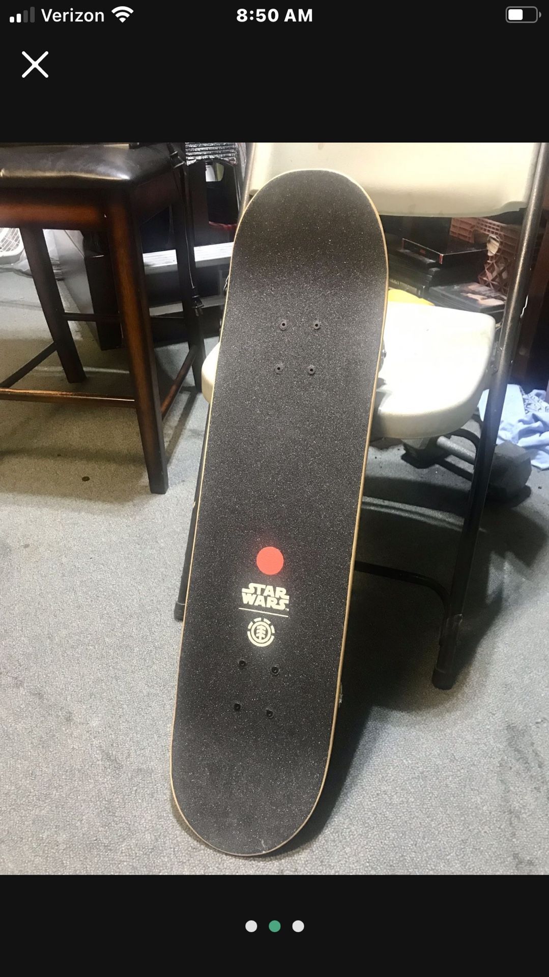 Darth Vader Skateboard Star Wars Element Collectors Board New