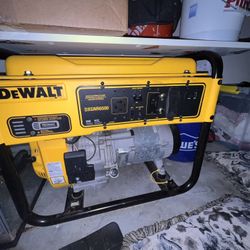 Dewalt Gas Power Generator 