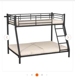 Twin over full bunk bed