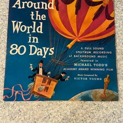 Around the World In 80 Days Vinyl Record LP 
