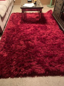 Beautiful Red Vibrant Rug 8x10