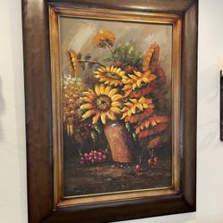 Sunflower Painting