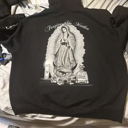 Virgen De Guadalupe Suéter Hoodie Virgin Mary