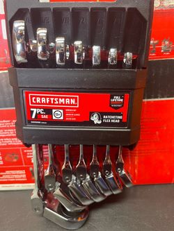 CRAFTSMAN  7pc SAE  RATCHETING SET #CMMT87010