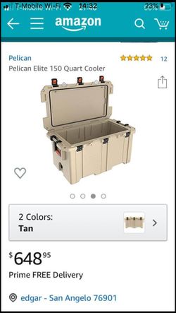 Pelican ice chest