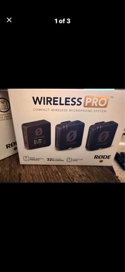 Rode wireless pro mics