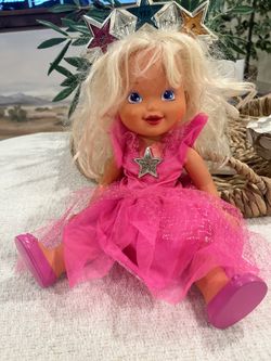Vintage Kenner 1995 Wishing Star Princess Doll- NO WAND- Does Not Work