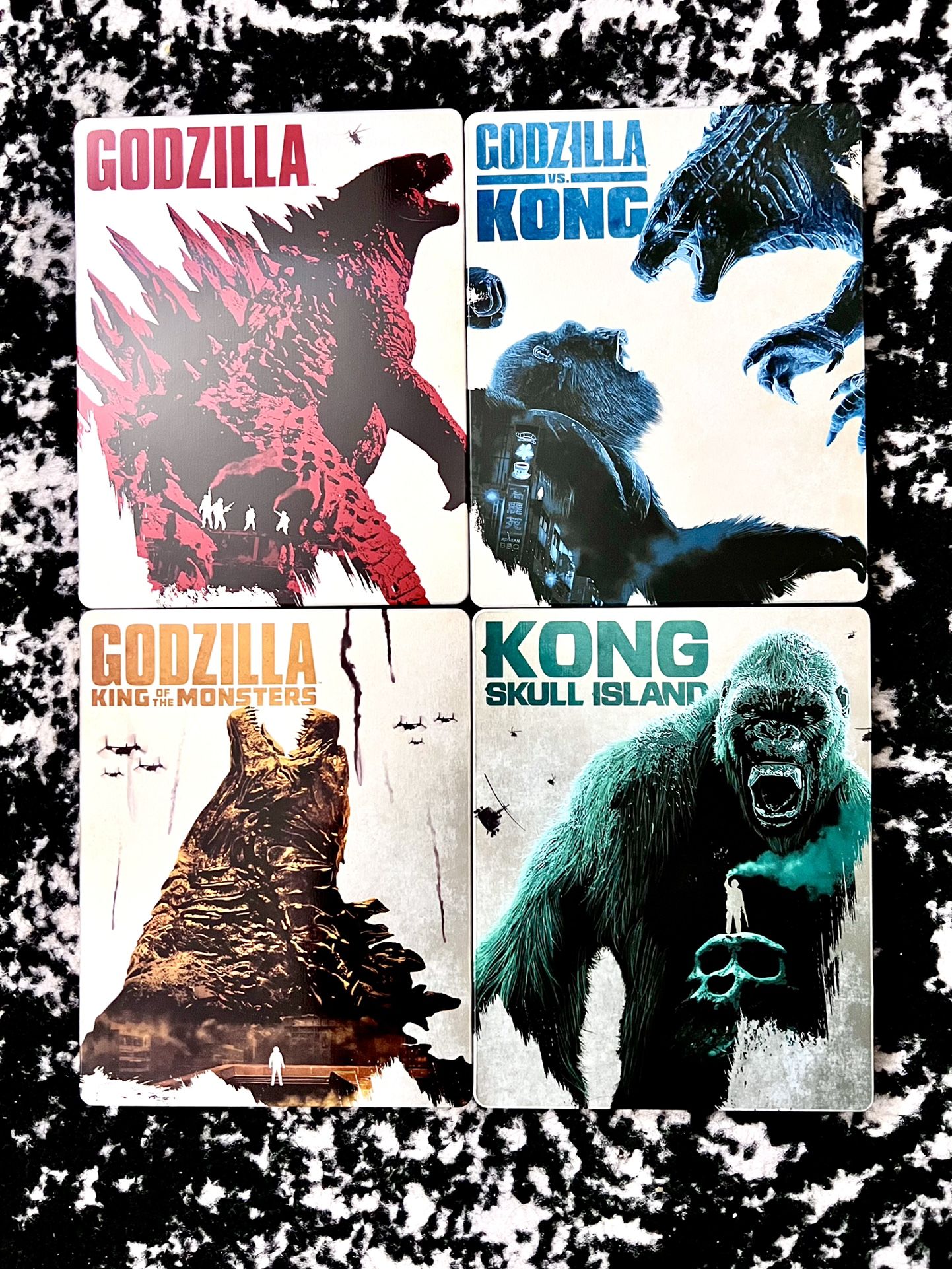 MonsterVerse 4-Film Steelbook collection 4K UHD - New