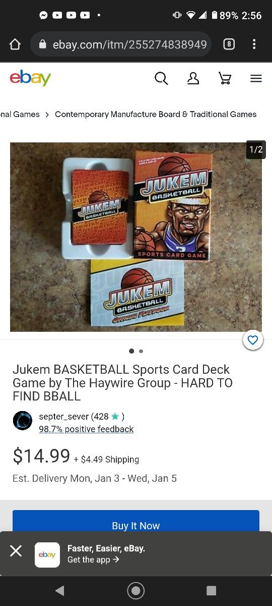 Jukem Basketball 🏀 Card Game 🎯